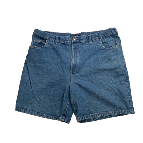Harbor Bay Other - Harbor Bay Mens Classic Blue Jean Shorts Size 48 Big And Tall Denim Relaxed